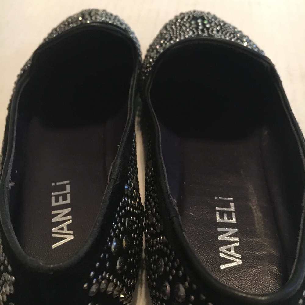 π«β SOLD NWOB Vaneli Shoes Slip On Crystal - Picture 7 of 8